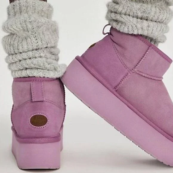 Free People x EMU Stinger Micro Platform Mini Boots size 10 W - Picture 3 of 6